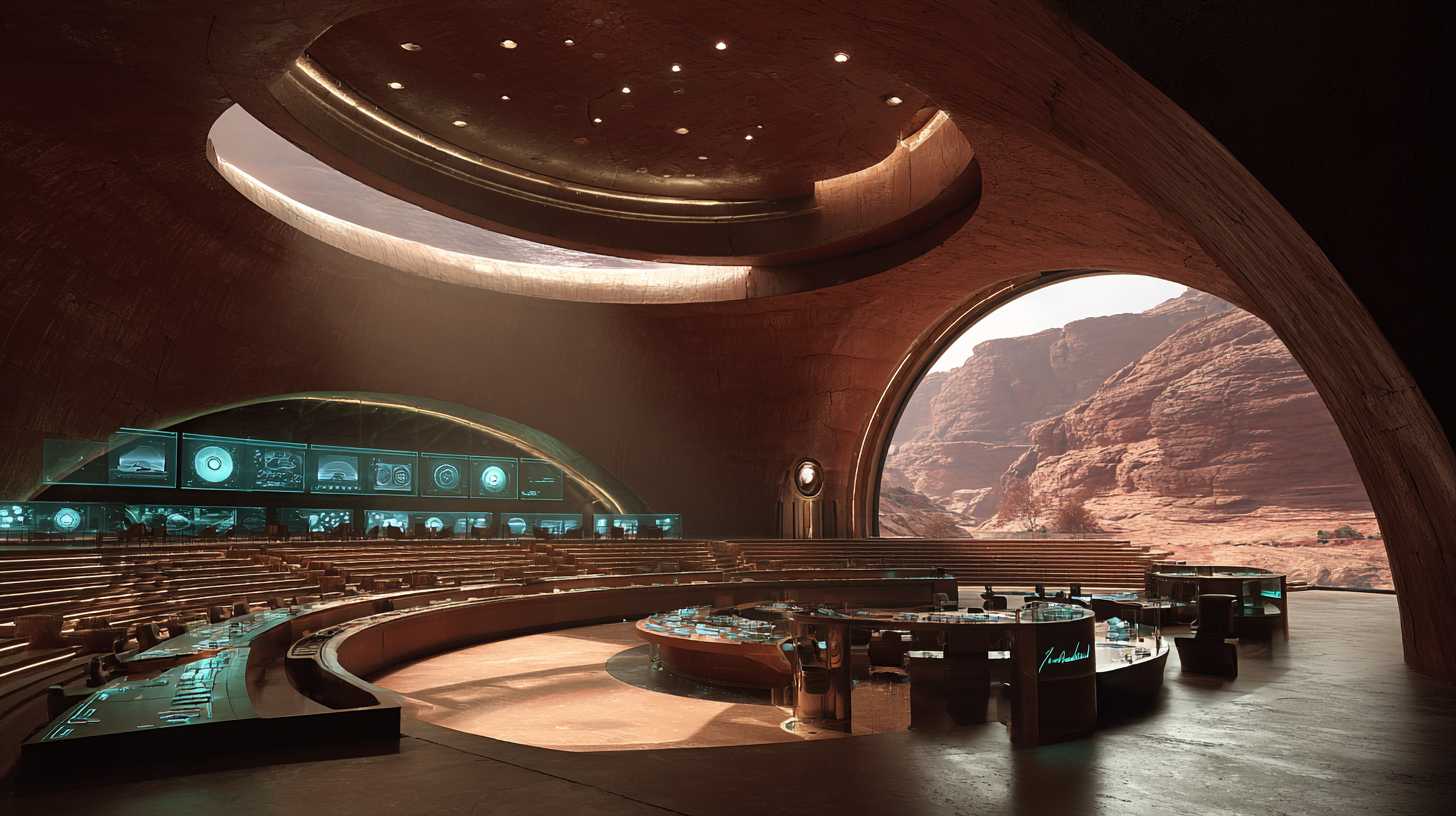 The Martian Congressional Chamber