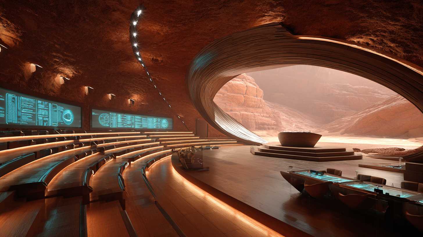 The Martian Congressional Chamber